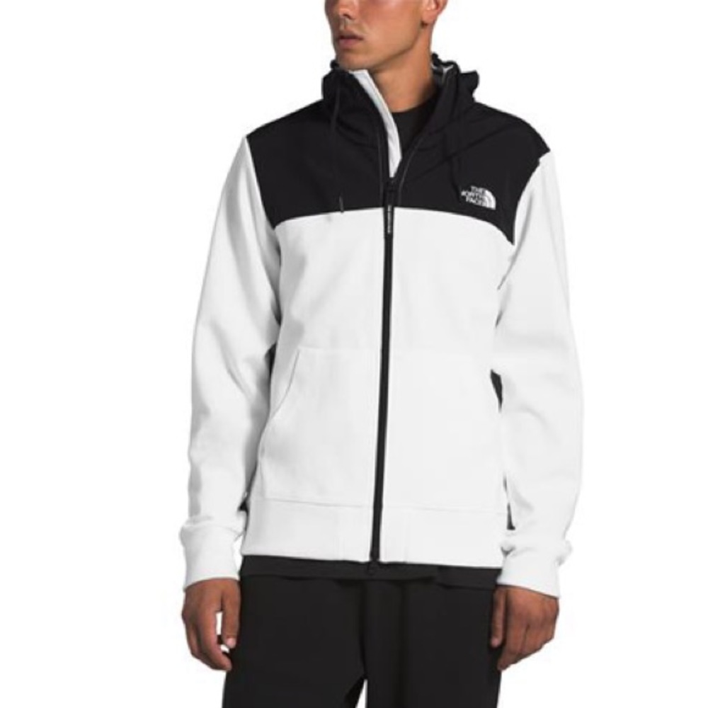 The North Face Graphic Overlay Colorblock Jacket!